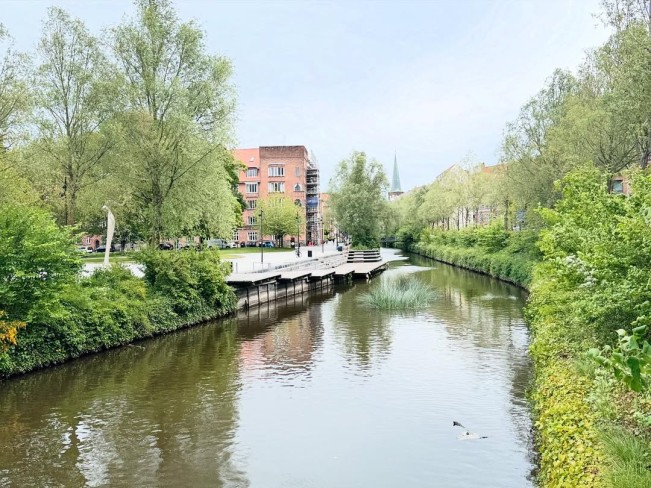 Kota Aarhus di Denmark dikenal karena pelabuhannya yang cantik. [Instagram]